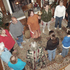 Drum circle gathering